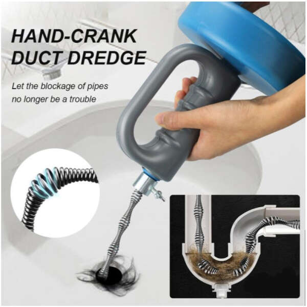 SpinClear - Pipe swivel for clogs removal