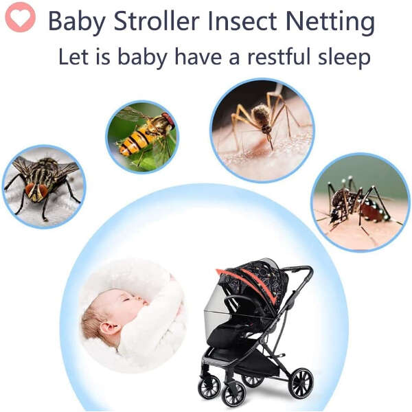 Meshily - Mosquito net for baby stroller