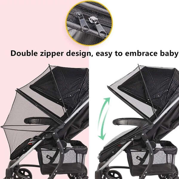 Meshily - Mosquito net for baby stroller
