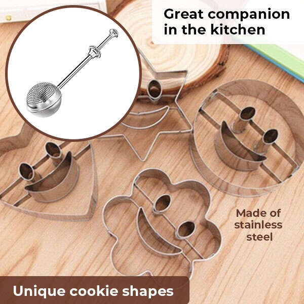 Hometty - Cute cookie molds