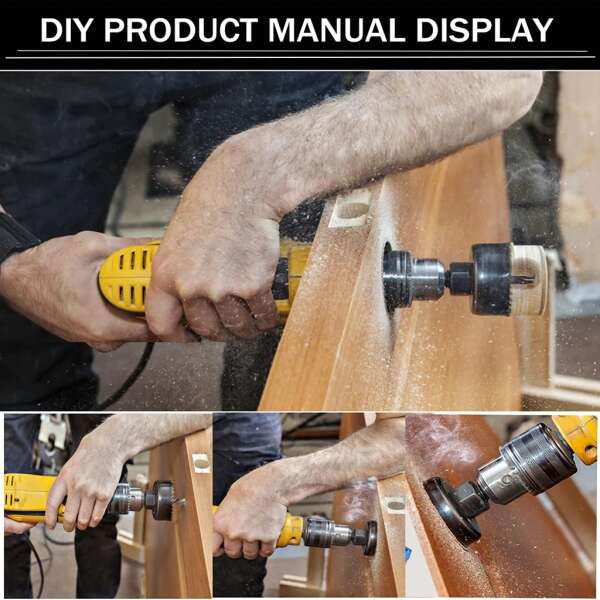 Torqmax - 6piece drilling crown set