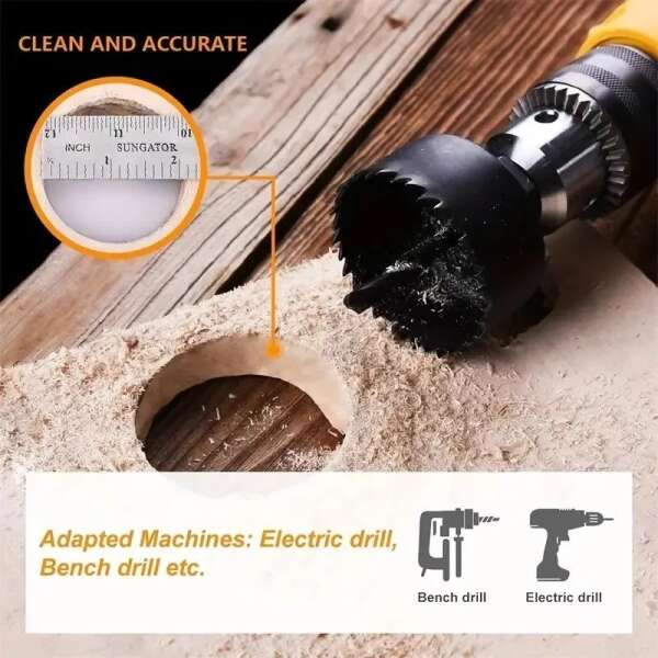 Torqmax - 6piece drilling crown set