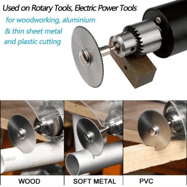 Miniark - Set of 5 mini circular saw blades