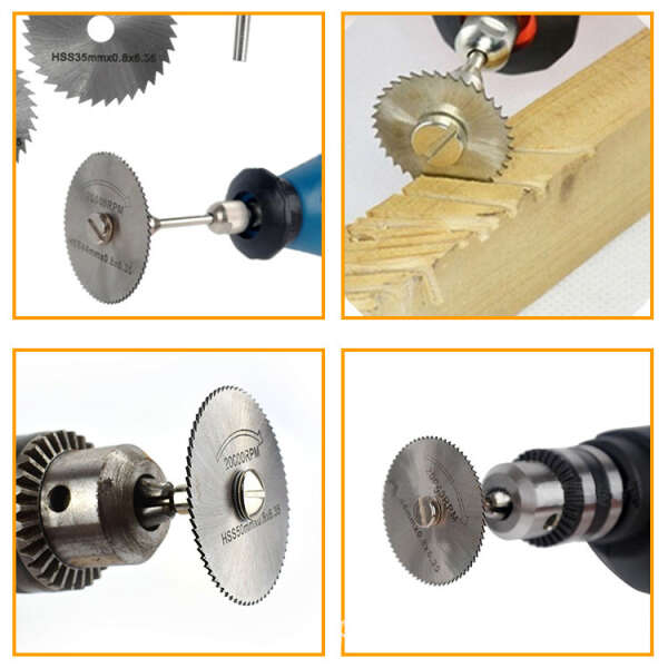 Miniark - Set of 5 mini circular saw blades