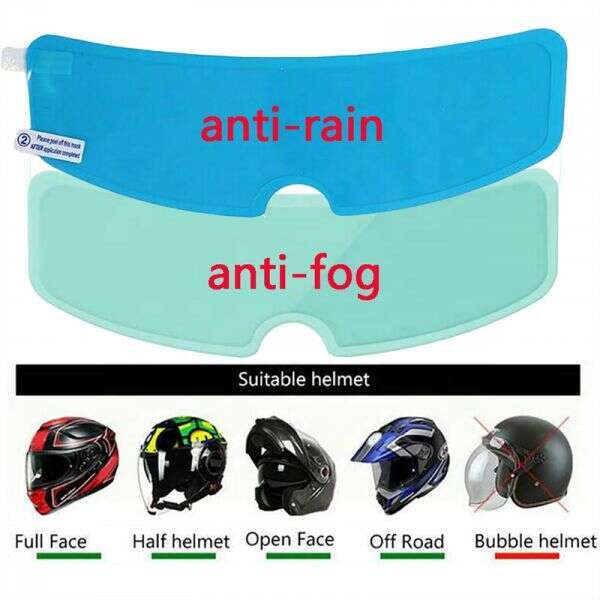 ClearViz - Set of 2 anti-fog and anti-rain stickers for helmets