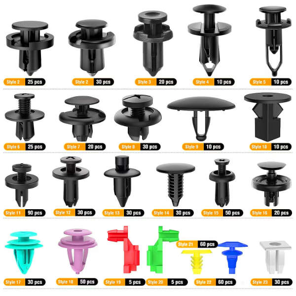 Tacker Pro - Set of rivets and screwdrivers for cars
