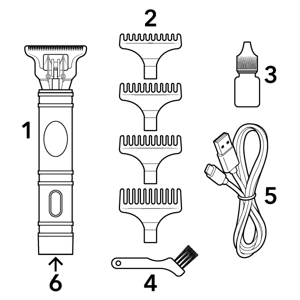Choppert - Hair clipper with usb port
