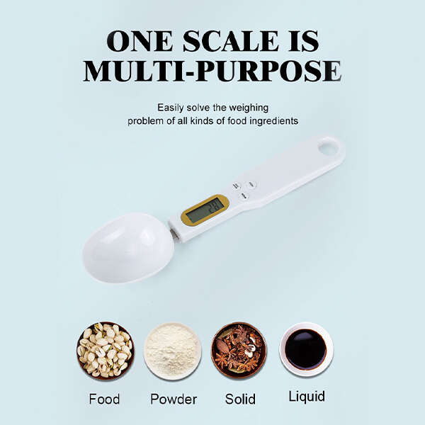 Scoopey - Spoon with a built-in scale