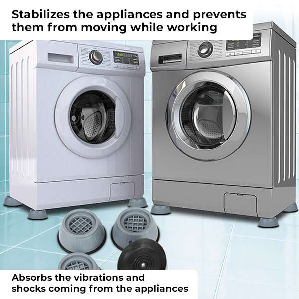 Stoppy - Set of 4 anti-slip feet for washing machine
