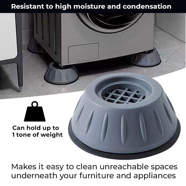 Stoppy - Set of 4 anti-slip feet for washing machine