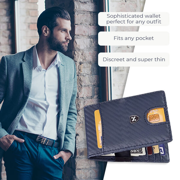 Detro Loro Piron - Modern thin wallet