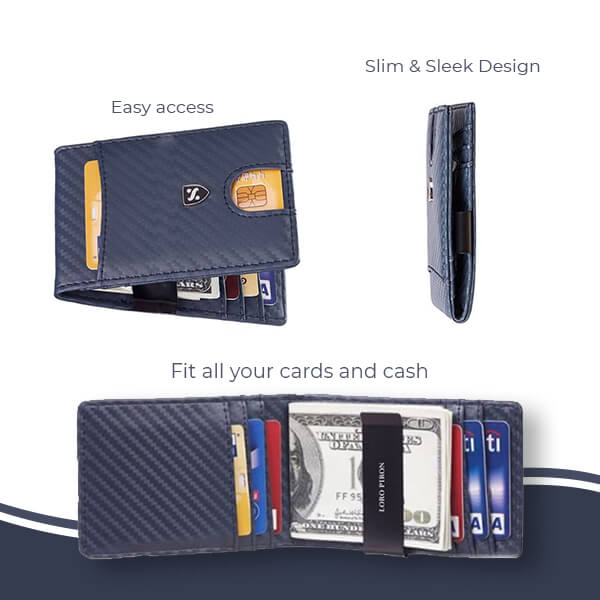 Detro Loro Piron - Modern thin wallet