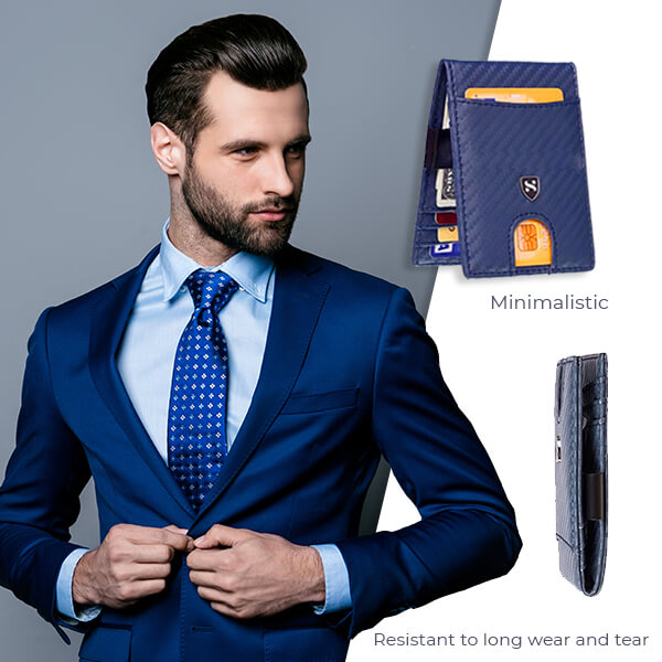 Detro Loro Piron - Modern thin wallet