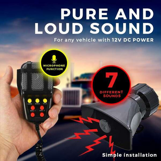 Lautxon - Vehicle siren with microphone