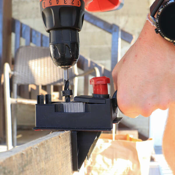 Ruddler - Wood drill guide tool