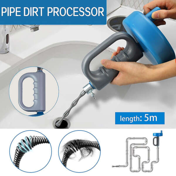 SpinClear - Pipe swivel for clogs removal