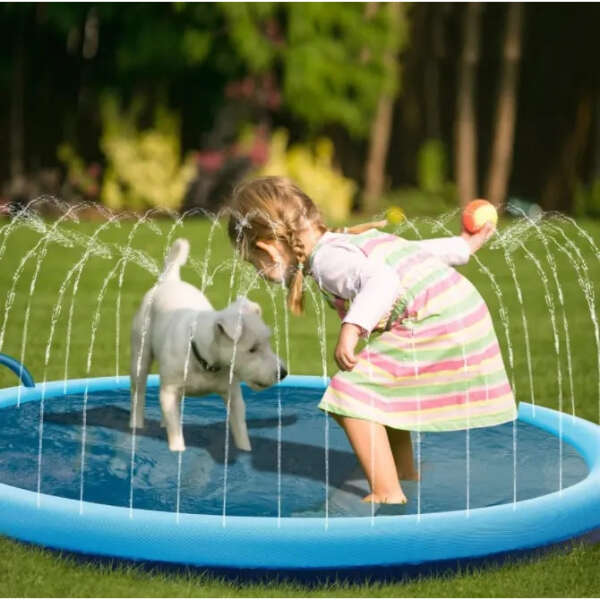 Waterlark - Pool with fountain for kids and pets
