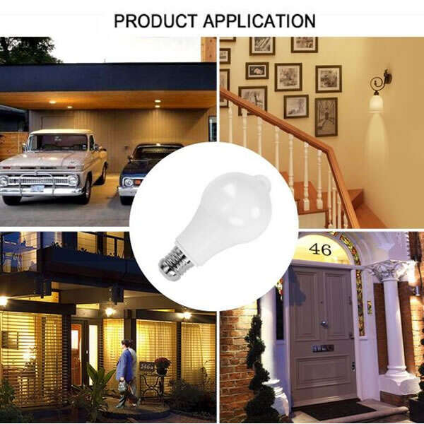InstaLuce - 3 led light bulbs with motion sensor