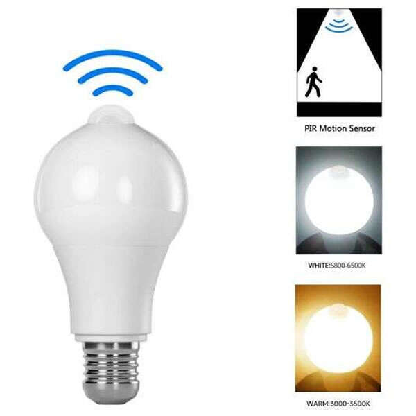InstaLuce - 3 led light bulbs with motion sensor