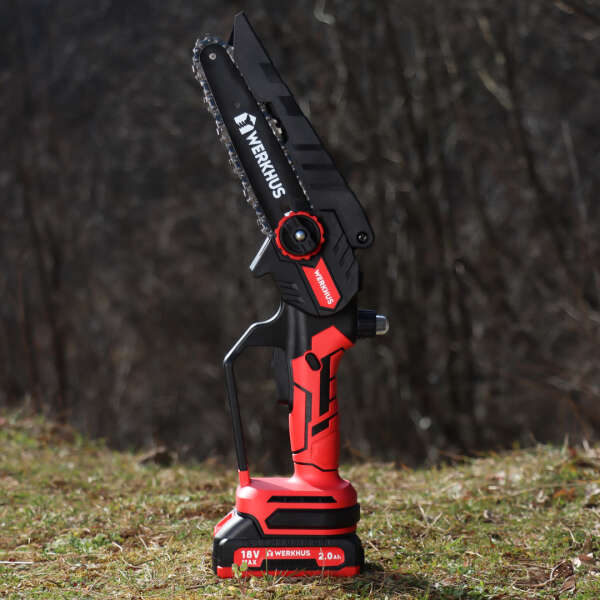 Werkhus cordless chainsaw - Powerful wood-sawing set