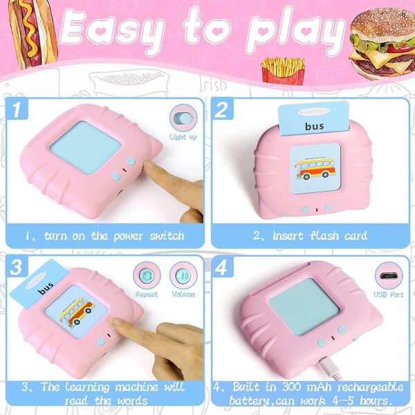 Talkiny - Innovative toy for cards reading