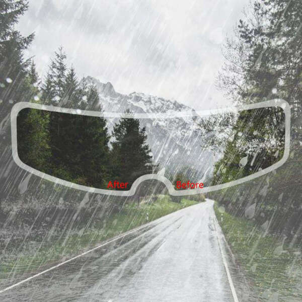 ClearViz - Set of 2 anti-fog and anti-rain stickers for helmets
