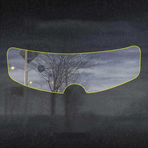 ClearViz - Set of 2 anti-fog and anti-rain stickers for helmets