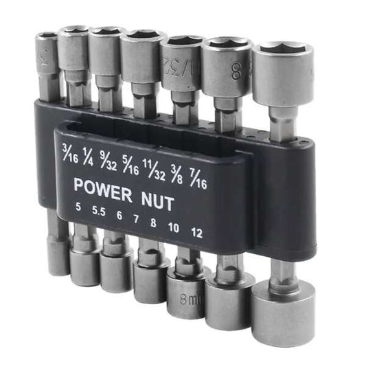 Drillzupp - Hex nut driver bit set